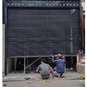 Jual Rolling door full perforated Bali
